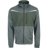 ČERVA STIRLING STRETCH - Pánská pracovní mikina / svetr na zip - zelená (Velikost 4XL)