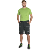 ČERVA STIRLING STRETCH - Pánské pracovní stretch šortky - černé (Velikost 68)