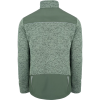 ČERVA STIRLING STRETCH - Pánský pracovní svetr na zip s kapsami - zelený (Velikost 4XL)